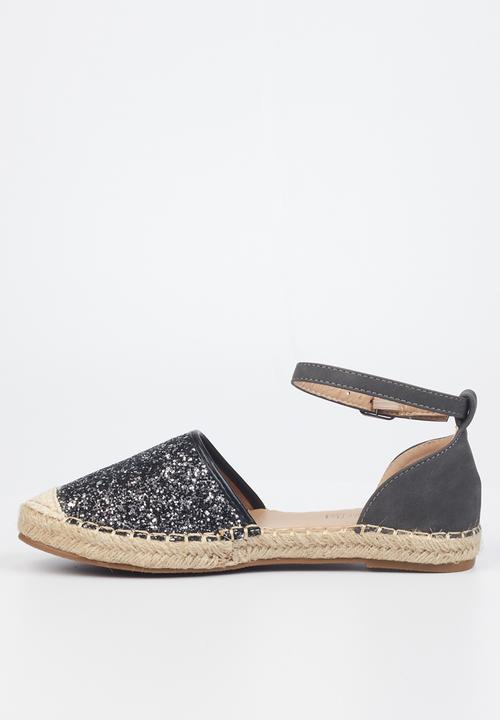 Butterfly Feet - Karla 3 espadrille  - black