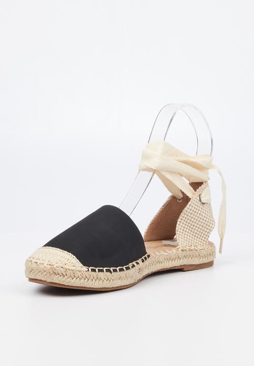 Butterfly Feet - Karla 4 espadrille - black