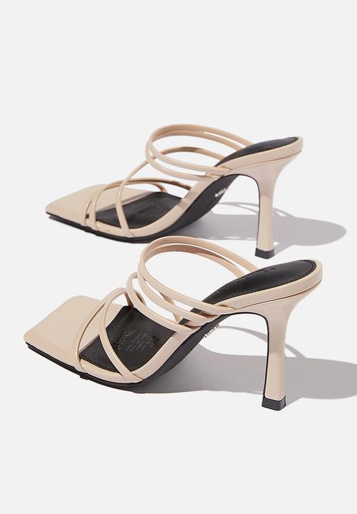 Cotton On - Dallas strappy mule - taupe