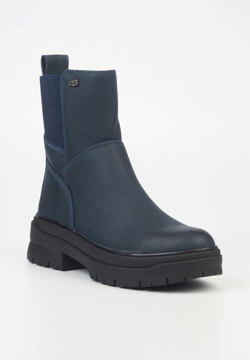 Miss Black - Berlan2 chelsea boot - navy