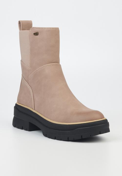 Miss Black - Berlan2 chelsea boot - pink