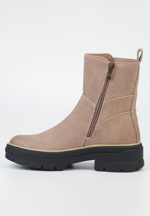 Miss Black - Berlan2 chelsea boot - pink