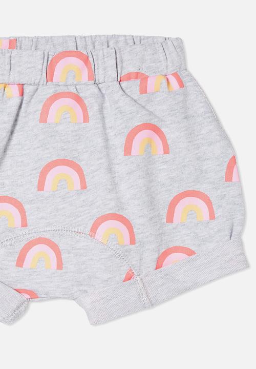 Cotton On - Sawyer short - cloud marle/mini rainbows