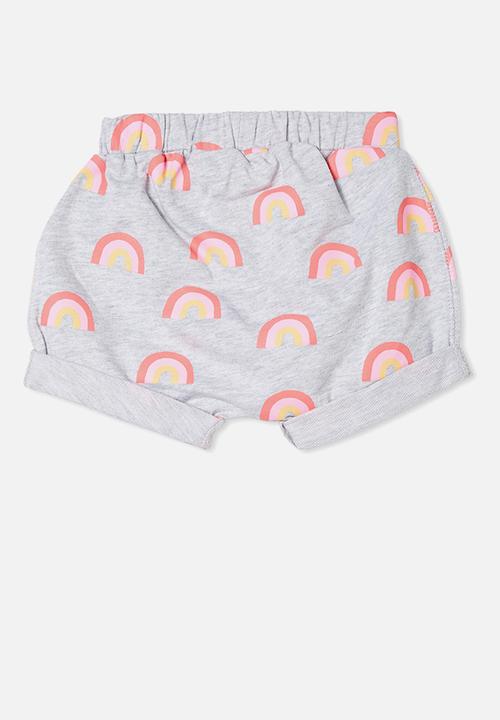 Cotton On - Sawyer short - cloud marle/mini rainbows