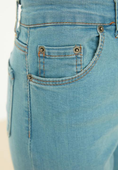 Koton - High waist skinny jeans - indigo