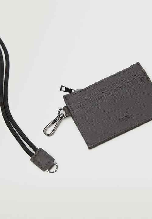 MANGO - Anti-contactless safiano card holder - khaki