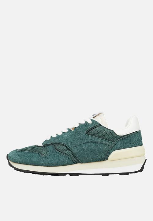 MANGO - Maraton leather sneaker - green