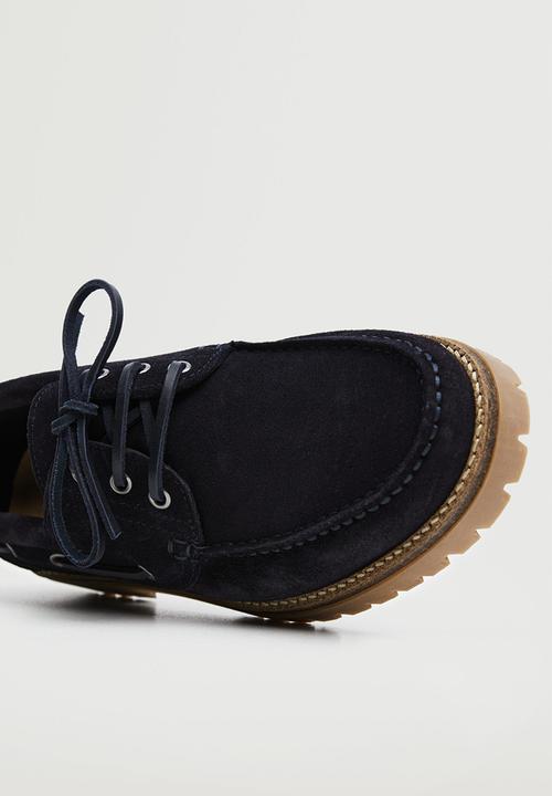 MANGO - Shoes sail - navy
