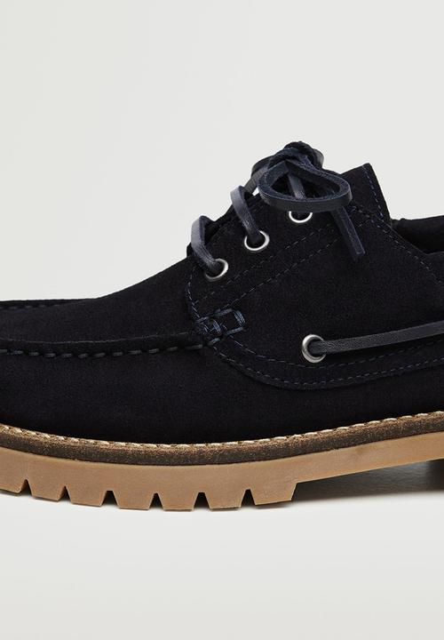 MANGO - Shoes sail - navy