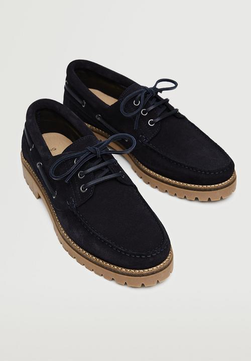 MANGO - Shoes sail - navy