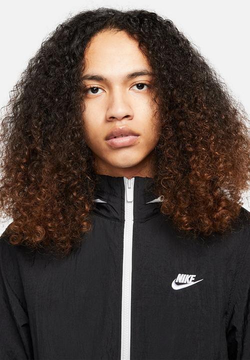 Nike - NSW  Essential Woven Tracksuit basic - black & white