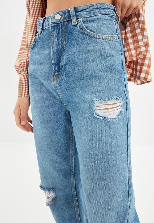 Koton - High waist 90's jeans - blue