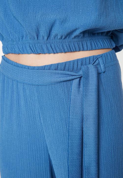 Koton - Wadding knitted bottom-top set - dark blue