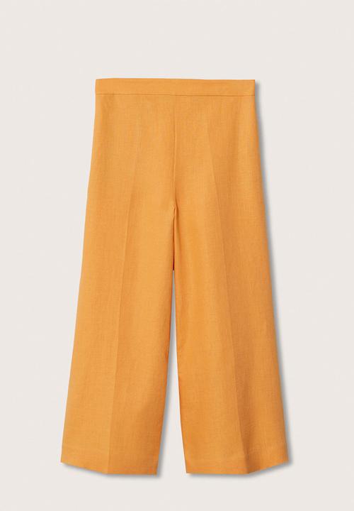 MANGO - Trousers lote - orange