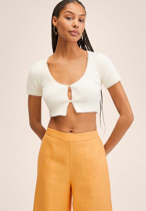 MANGO - Trousers lote - orange