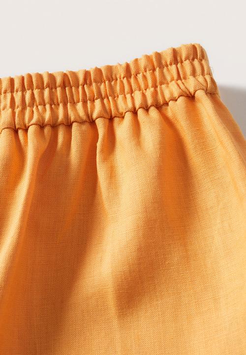 MANGO - Trousers lote - orange