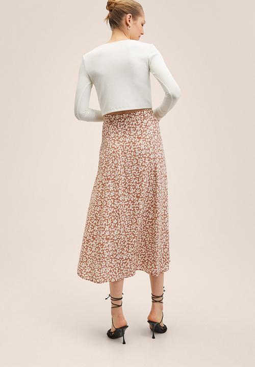 MANGO - Skirt bombay2 - brown