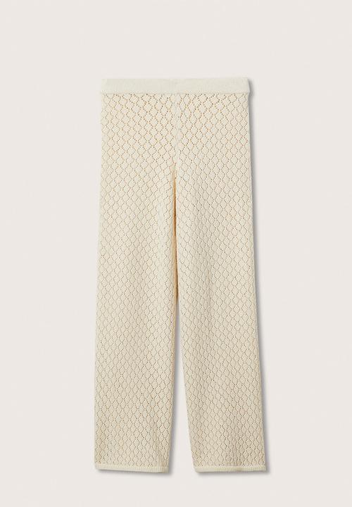 MANGO - Trousers figaro - light beige
