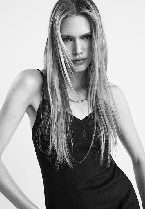 MANGO - Dress anina - black