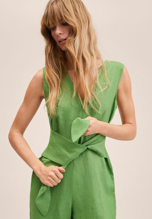 MANGO - One-piece suit nalita - green