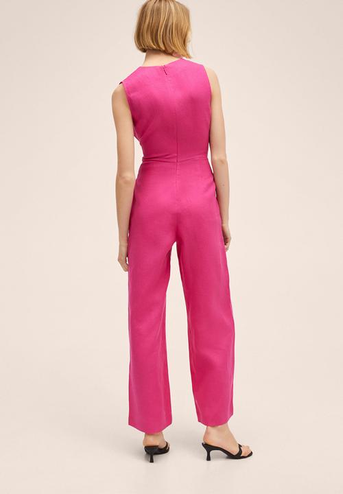 MANGO - One-piece suit nalita - bright pink