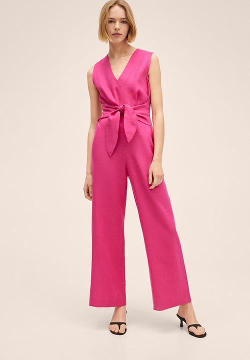 MANGO - One-piece suit nalita - bright pink