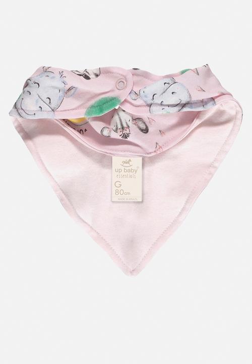 UP Baby - Cotton bib - light pink