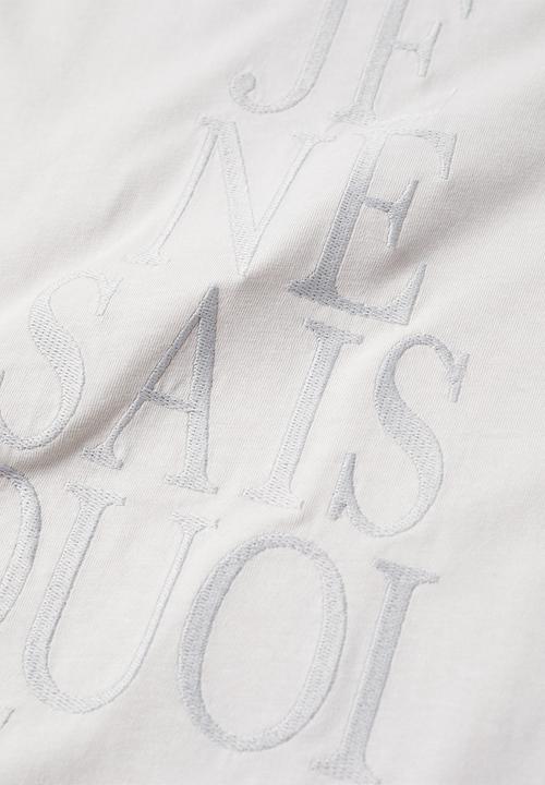 MANGO - T-shirt pstjene - grey