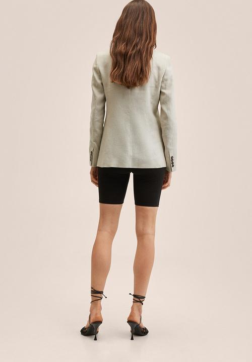 MANGO - Blazer tempoli - light pastel grey