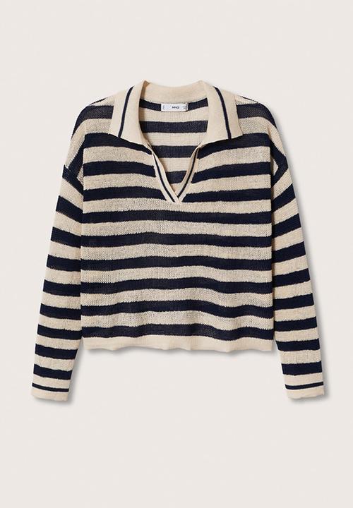 MANGO - Polo tshirt caja - navy