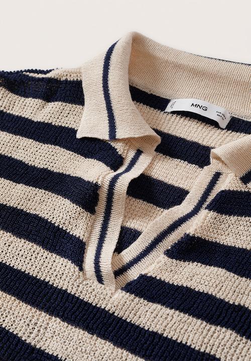 MANGO - Polo tshirt caja - navy