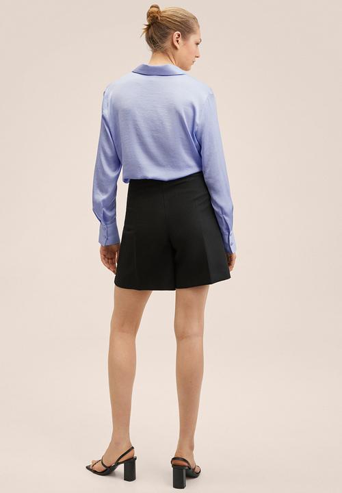 MANGO - Shirt briliant - light pastel blue