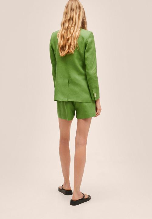 MANGO - Blazer ampa - green