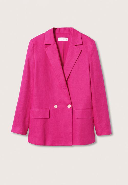 MANGO - Blazer ampa - bright pink