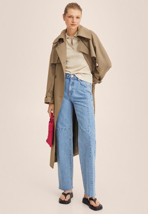 MANGO - Polo shirt diva1 - light pastel brown