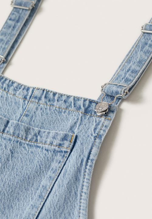 MANGO - Dungarees mariela - open blue