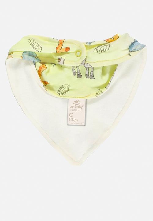 UP Baby - Cotton bib - light yellow