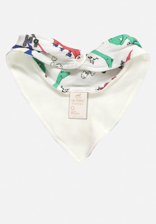 UP Baby - Cotton bib - white