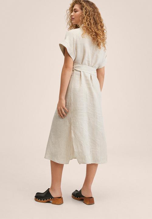 MANGO - Dress pampa - grey