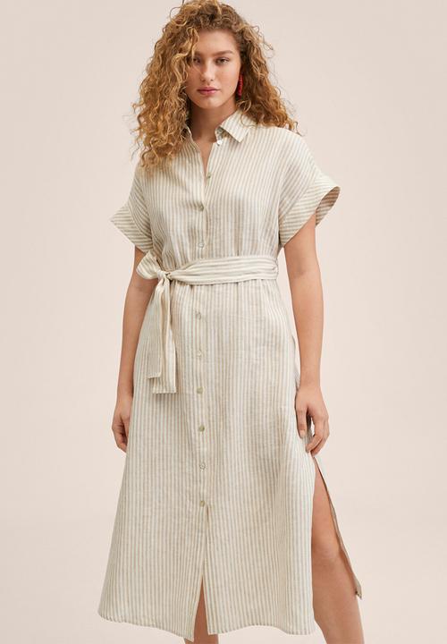 MANGO - Dress pampa - grey