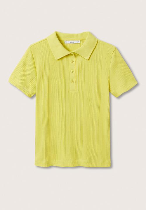 MANGO - Polo shirt diva1 - lime 
