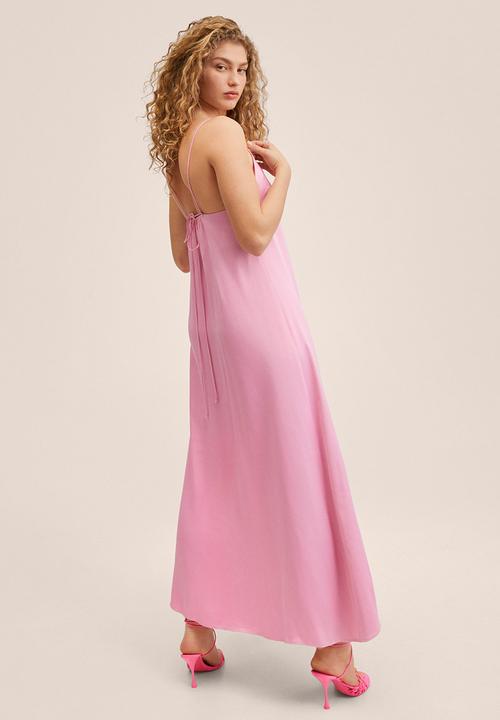 MANGO - Dress carry2 - pink