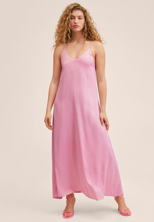 MANGO - Dress carry2 - pink