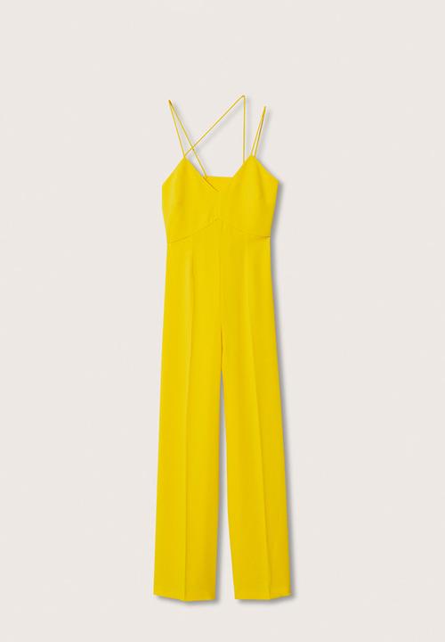 MANGO - One-piece suit jess - yellow