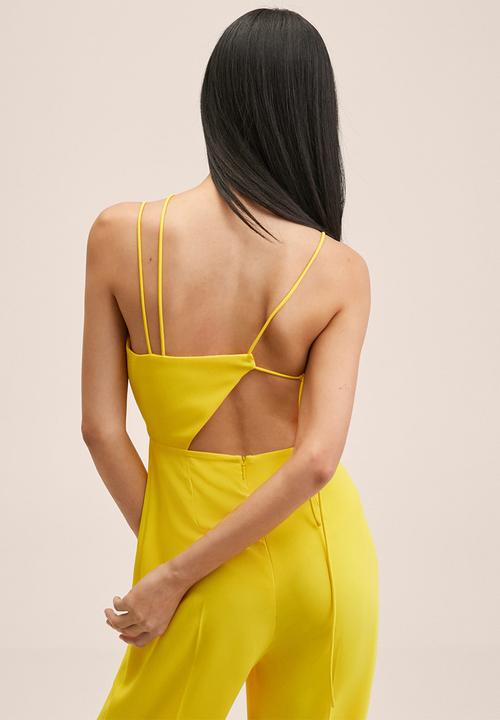 MANGO - One-piece suit jess - yellow