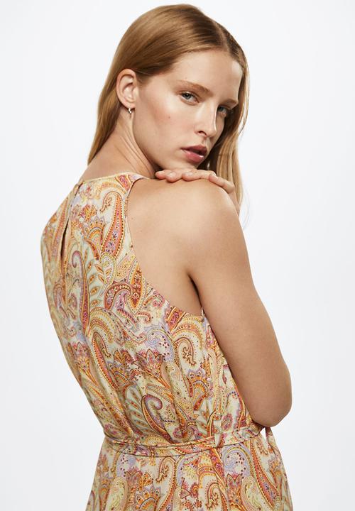 MANGO - Dress nora - light beige