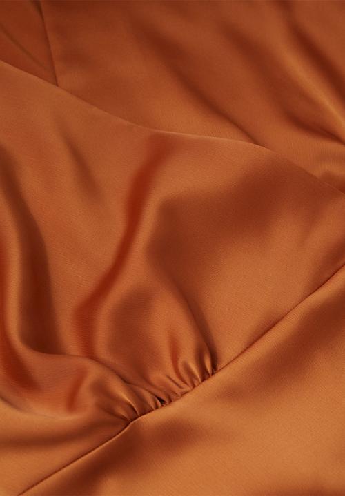 MANGO - Dress miami - brown