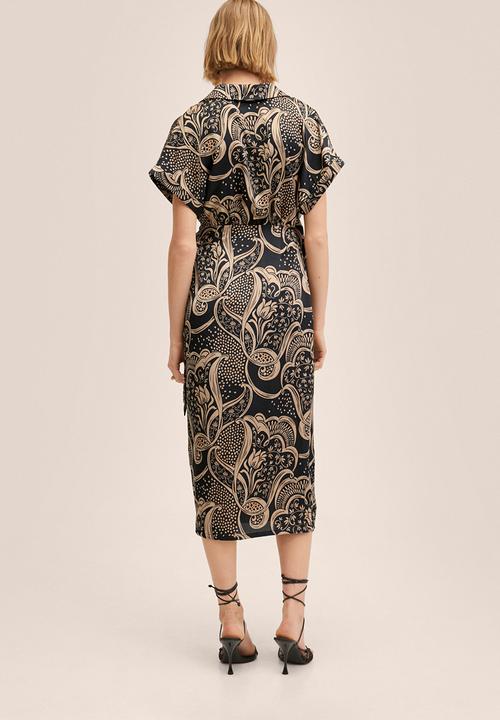 MANGO - Dress miami - black