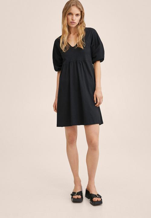 MANGO - Dress serenade - black