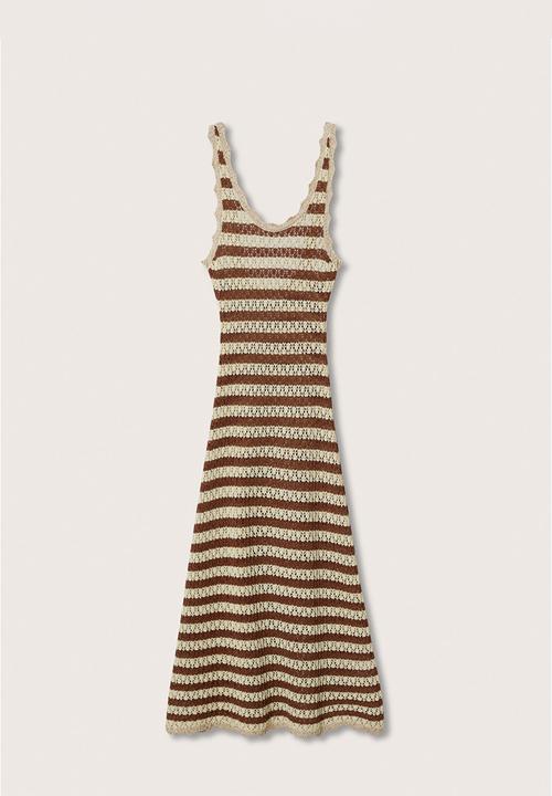 MANGO - Dress mirina - copper